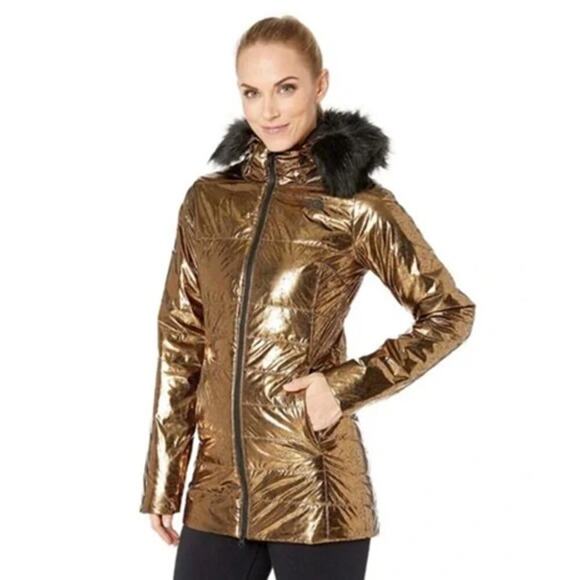 The North Face Harway Insulated Parka Metallic Copper Size XS - Picture 1 of 6